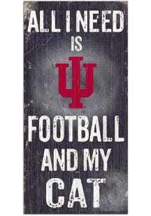Indiana Hoosiers Football and My Cat Sign