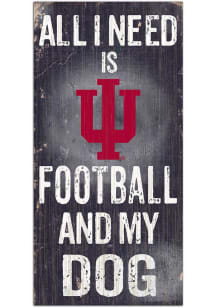 Indiana Hoosiers Football and My Dog Sign