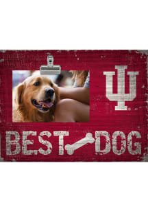 Indiana Hoosiers Best Dog Clip Picture Frame