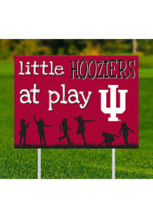 Indiana Hoosiers Little Fans at Play Yard Sign