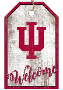 Indiana Hoosiers Welcome Team Tag Sign