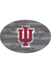 Indiana Hoosiers 46 Inch Distressed Wood Sign