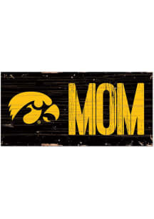 Iowa Hawkeyes MOM Sign