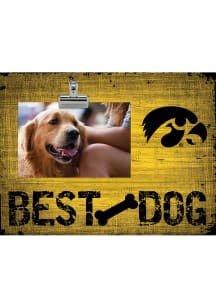 Iowa Hawkeyes Best Dog Clip Picture Frame