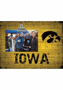 Iowa Hawkeyes Team Clip Picture Frame