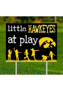 Iowa Hawkeyes Little Fans at Play Yard Sign