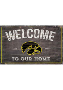 Iowa Hawkeyes Welcome to our Home Sign