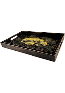 Iowa Hawkeyes Distressed Tray Serving Tray