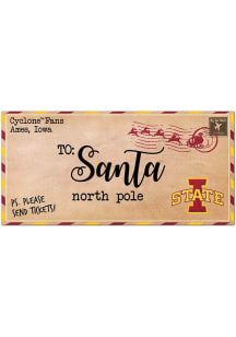 Iowa State Cyclones To Santa Decor