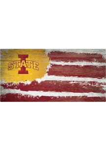 Iowa State Cyclones Flag 6x12 Sign
