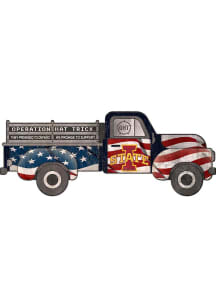 Iowa State Cyclones OHT Truck Flag Cutout Sign