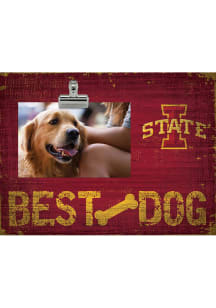 Iowa State Cyclones Best Dog Clip Picture Frame