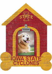 Iowa State Cyclones Dog Bone House Clip Picture Frame