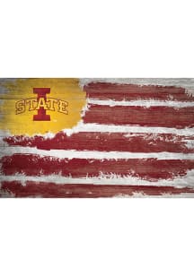 Iowa State Cyclones In This House 16x20 Wall Art