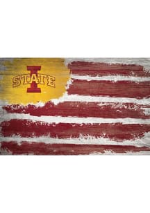 Iowa State Cyclones Flag 17x26 Sign