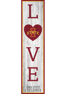 Iowa State Cyclones 48 Inch Love Leaner Sign