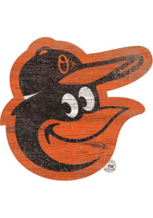 Baltimore Orioles Distressed Logo Cutout Sign