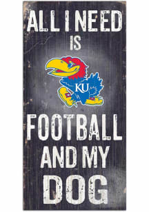 Kansas Jayhawks Football and My Dog Sign