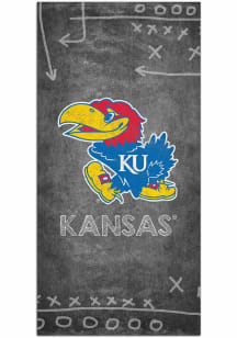 Kansas Jayhawks Chalk Playbook Sign