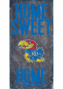 Kansas Jayhawks Home Sweet Home Sign