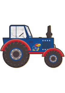 Kansas Jayhawks Tractor Cutout Sign