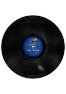 Kansas Jayhawks 12 Inch Vinyl Circle Sign