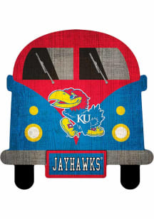 Kansas Jayhawks Team Bus Sign