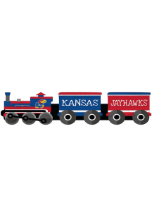 Kansas Jayhawks Train Cutout Sign