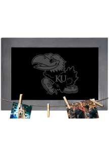 Kansas Jayhawks Blank Chalkboard Picture Frame