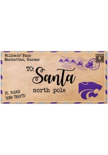 Purple K-State Wildcats To Santa Decor