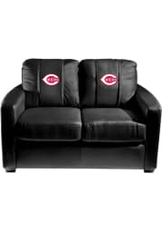 Cincinnati Reds Faux Leather Love Seat