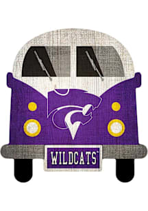 K-State Wildcats Team Bus Sign - Purple