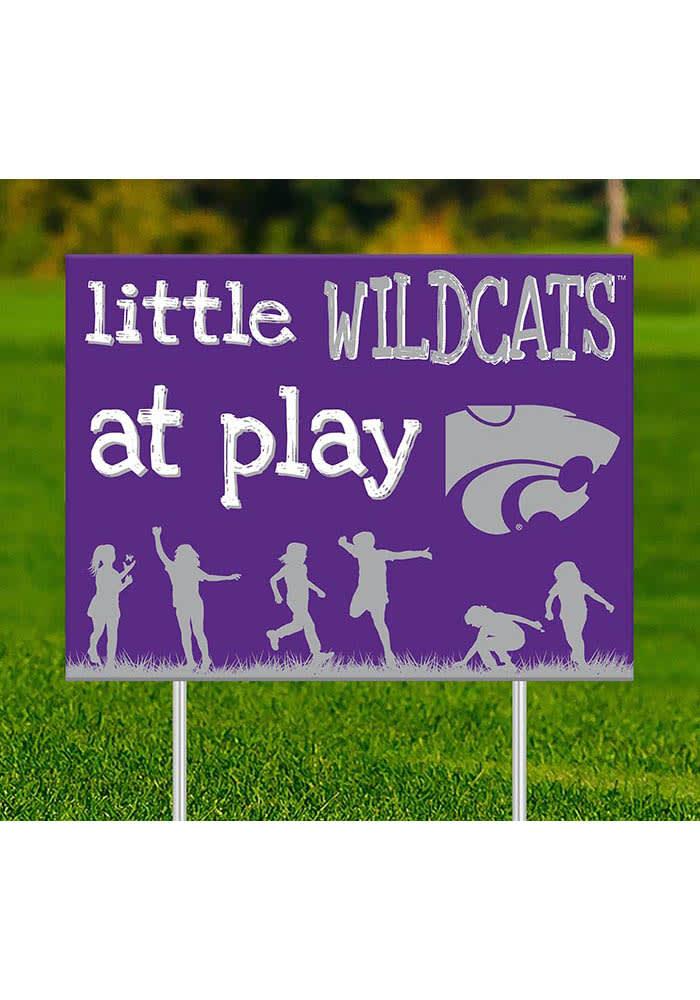 K-State Wildcats Little Fans at Play Yard Sign