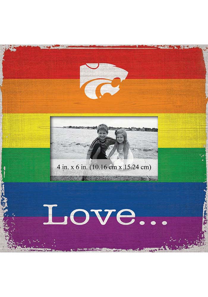 K-State Wildcats Love Pride Picture Frame