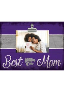 K-State Wildcats Best Mom Clip Picture Frame