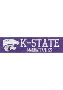 K-State Wildcats 6x24 Sign