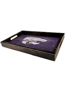 K-State Wildcats Distressed Tray Serving Tray