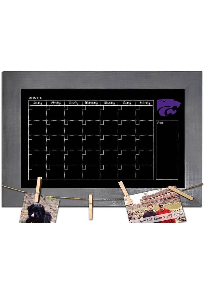 K-State Wildcats Monthly Chalkboard Picture Frame