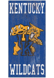 Kentucky Wildcats Heritage Logo 6x12 Sign