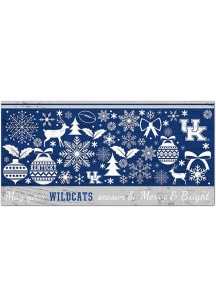 Kentucky Wildcats Merry and Bright Sign