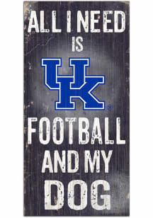 Kentucky Wildcats Football and My Dog Sign