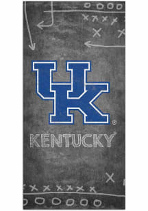 Kentucky Wildcats Chalk Playbook Sign