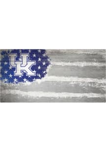 Kentucky Wildcats Flag 6x12 Sign