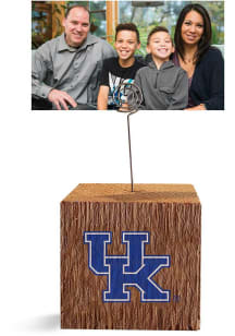 Kentucky Wildcats Block Spiral Photo Holder Blue Desk Accessory