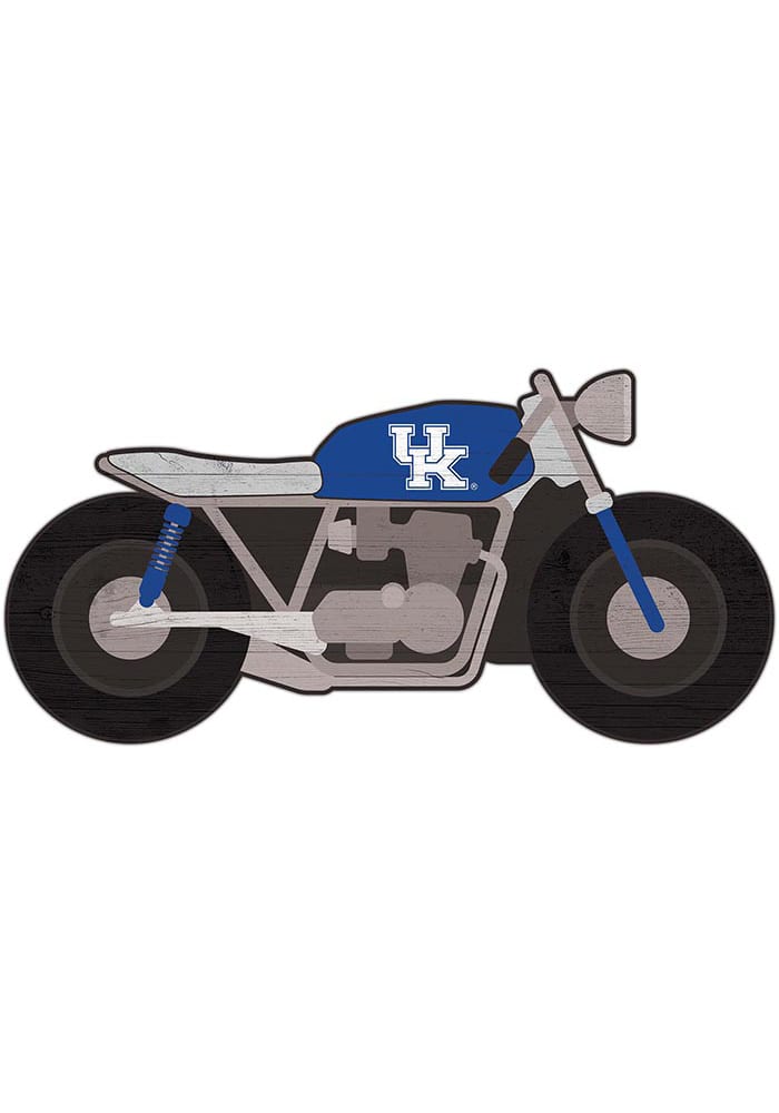 Kentucky Wildcats Motorcycle Cutout Sign