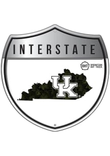 Kentucky Wildcats 12in OHT Camo Interstate Sign