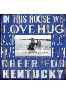 Kentucky Wildcats In This House 10x10 Picture Frame