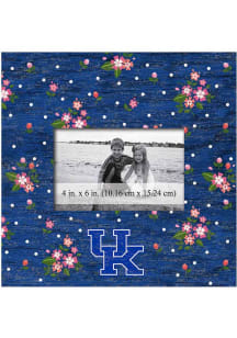 Kentucky Wildcats Floral Picture Frame