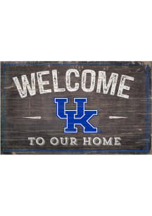 Kentucky Wildcats Welcome to our Home Sign