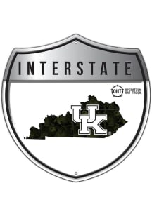 Kentucky Wildcats 24in OHT Camo Interstate Sign